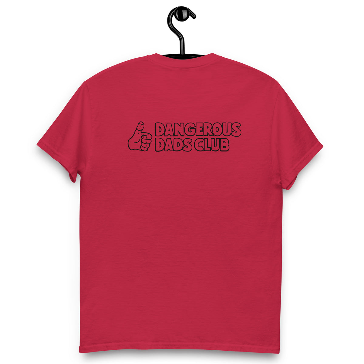 Dangerous Dads Club T-Shirt - Black outline logo