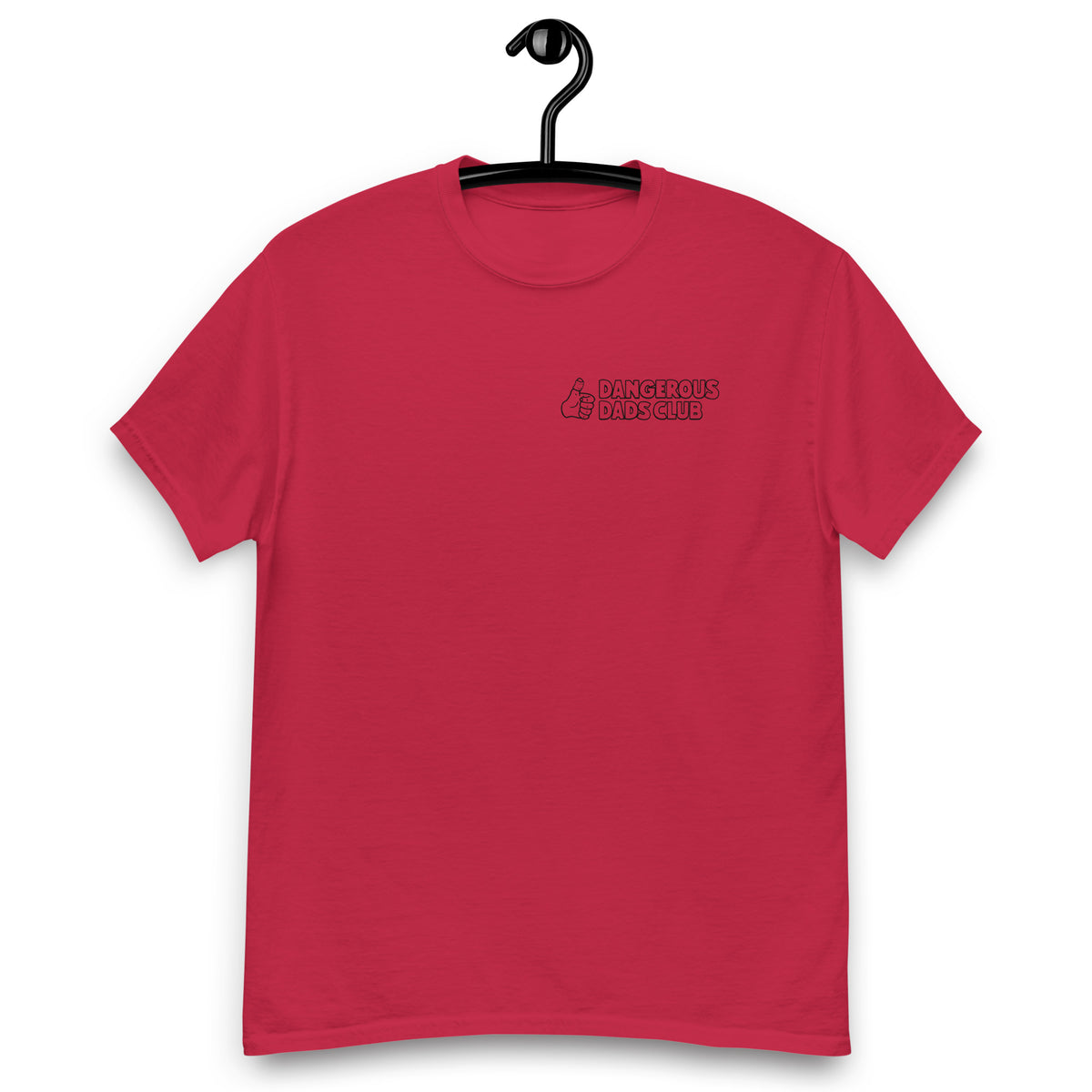 Dangerous Dads Club T-Shirt - Black outline logo