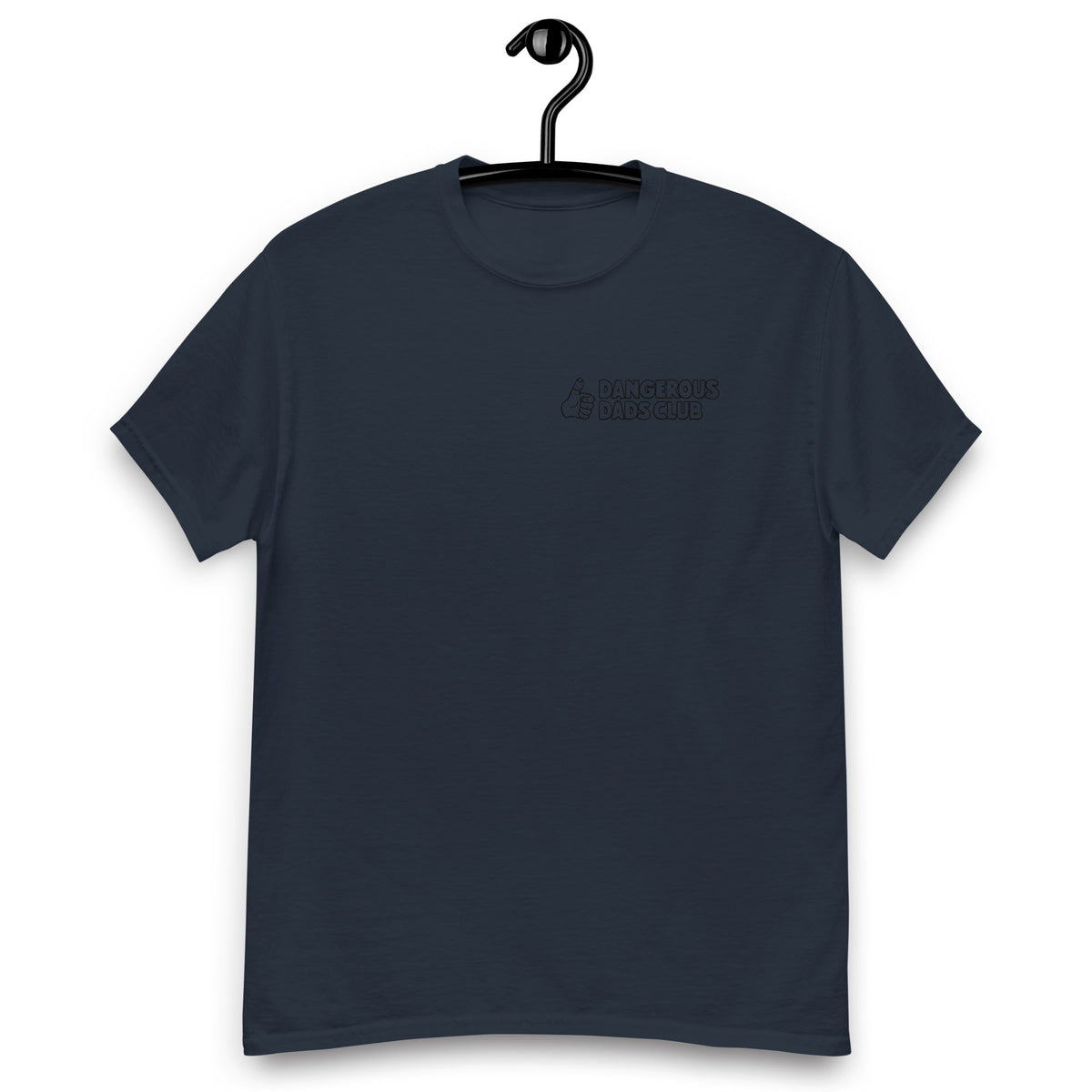 Dangerous Dads Club T-Shirt - Black outline logo