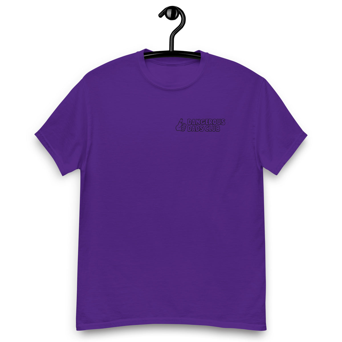 Dangerous Dads Club T-Shirt - Black outline logo