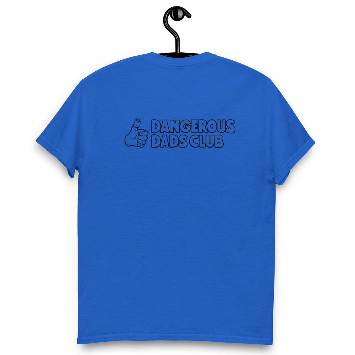 Dangerous Dads Club T-Shirt - Black outline logo