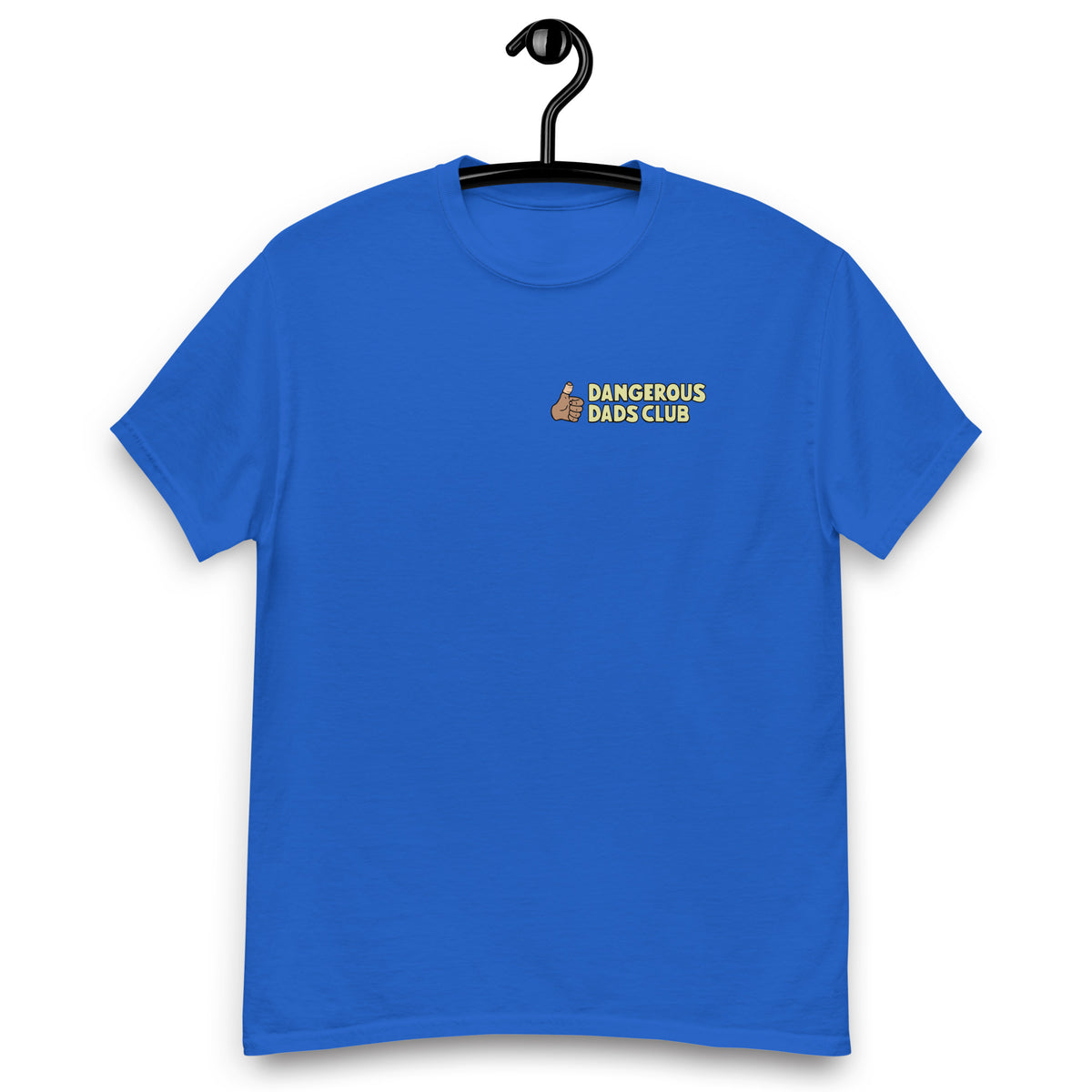Cooking Black Hair Tan Skin Tone No-Glasses Beard Dad T-Shirt