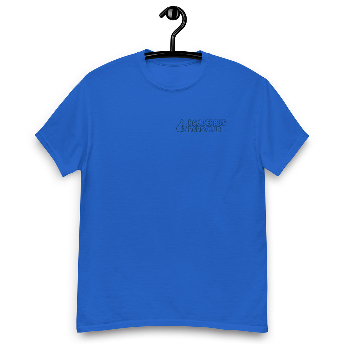 Dangerous Dads Club T-Shirt - navy outline logo