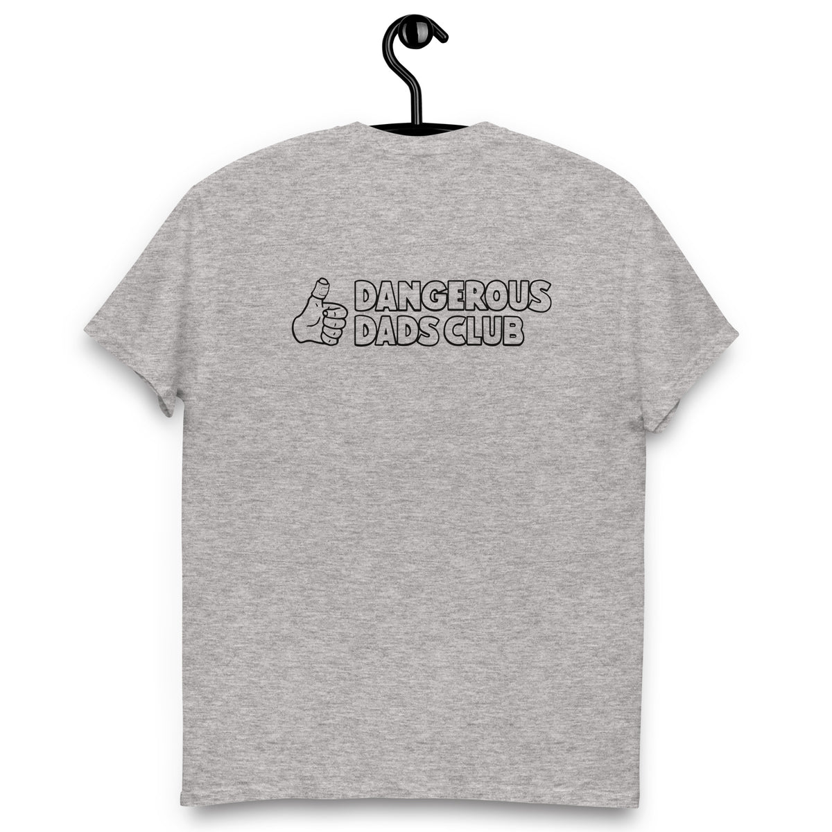 Dangerous Dads Club T-Shirt - Black outline logo