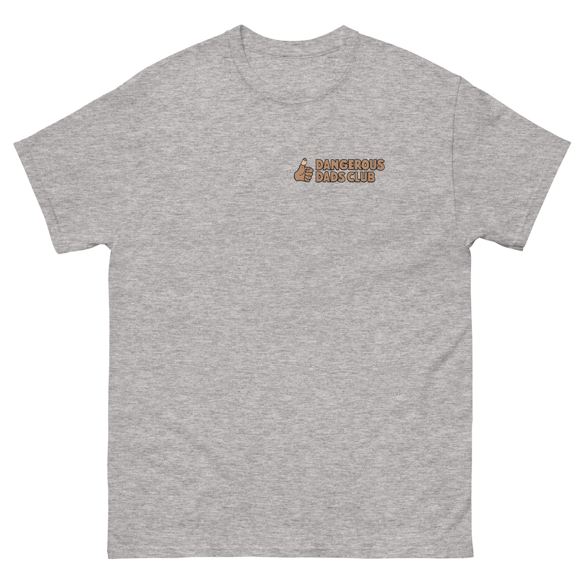 Gardening Black Hair Tan Skin Tone Glasses Short Beard Dad T-Shirt