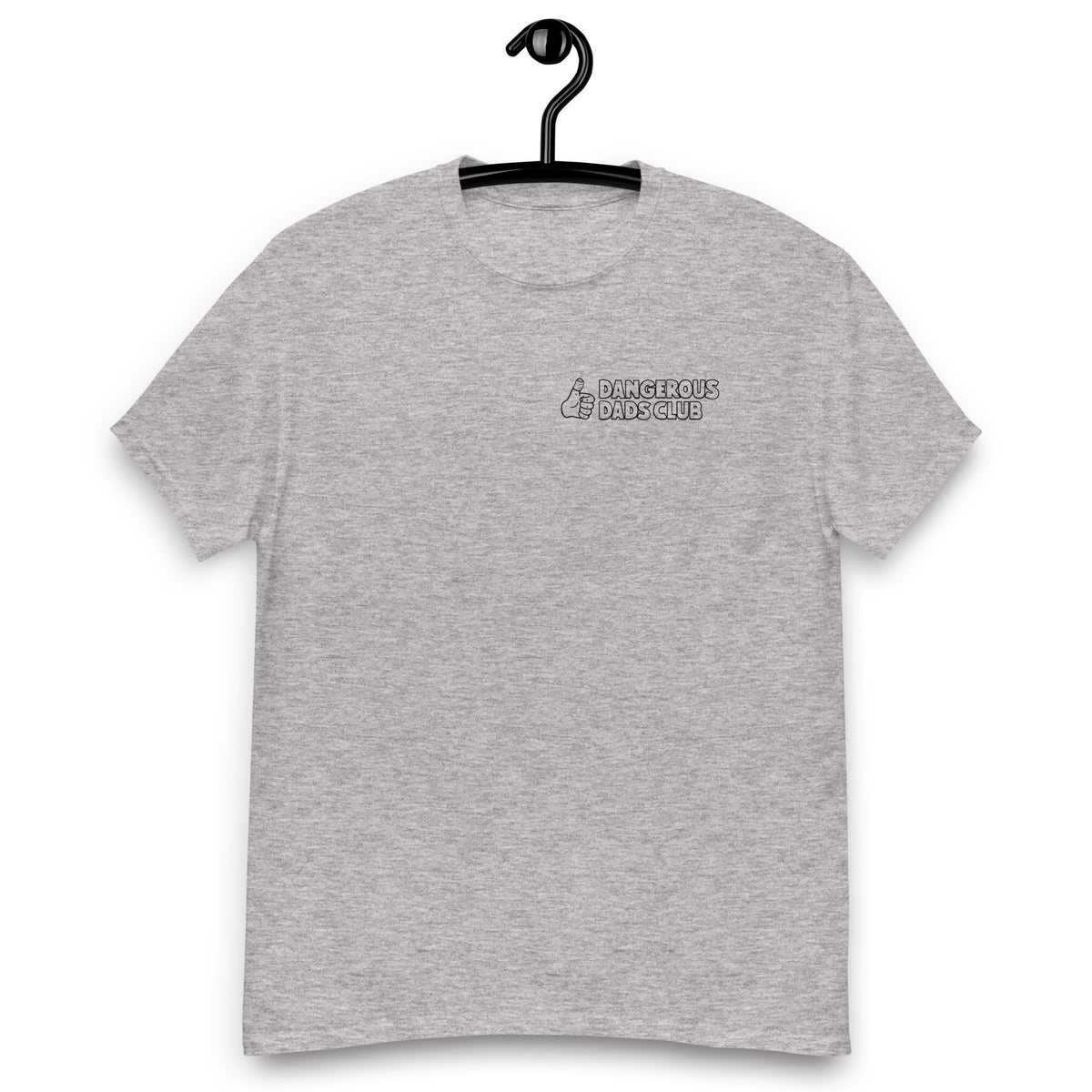 Dangerous Dads Club T-Shirt - Black outline logo