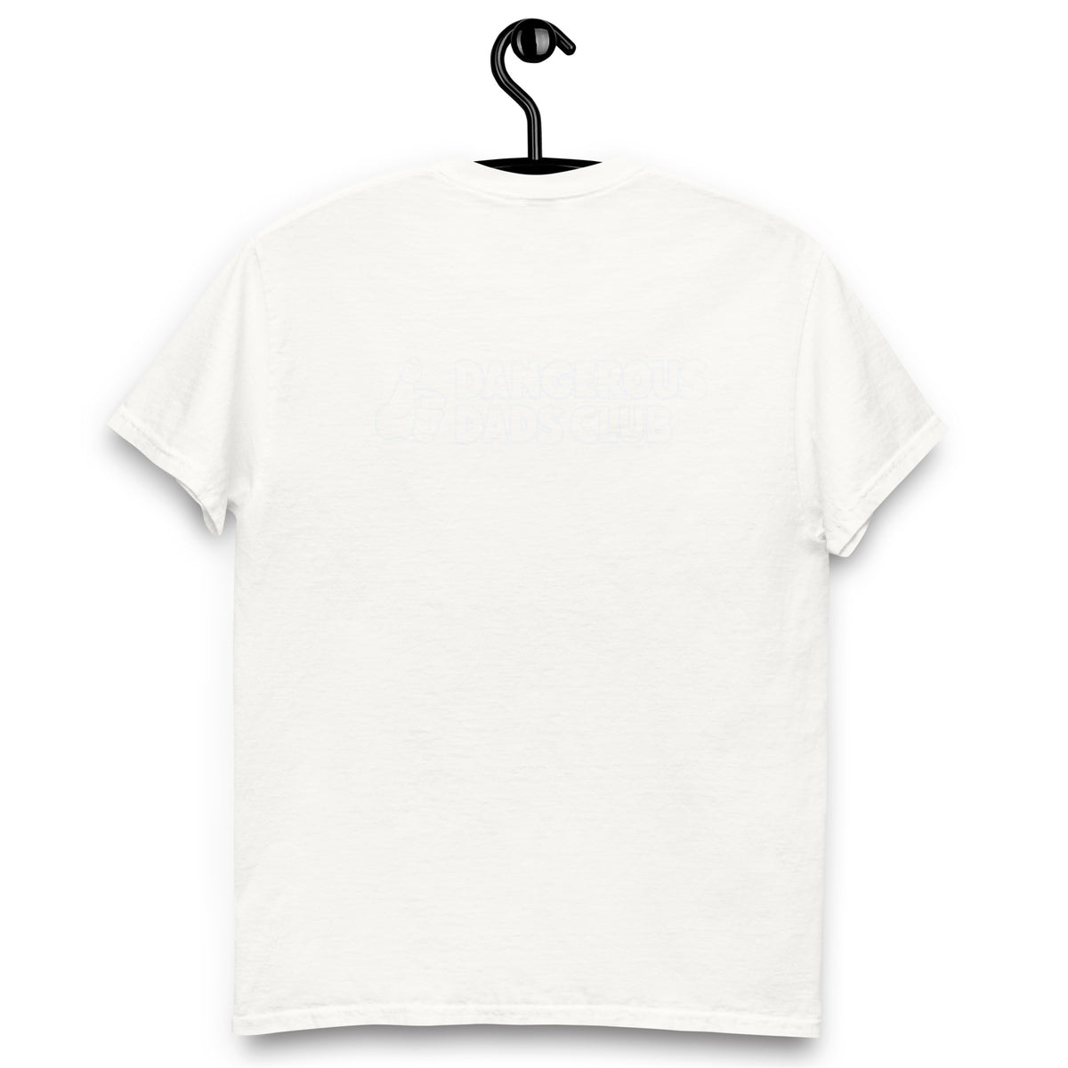Dangerous Dads Club T-Shirt - white outline logo