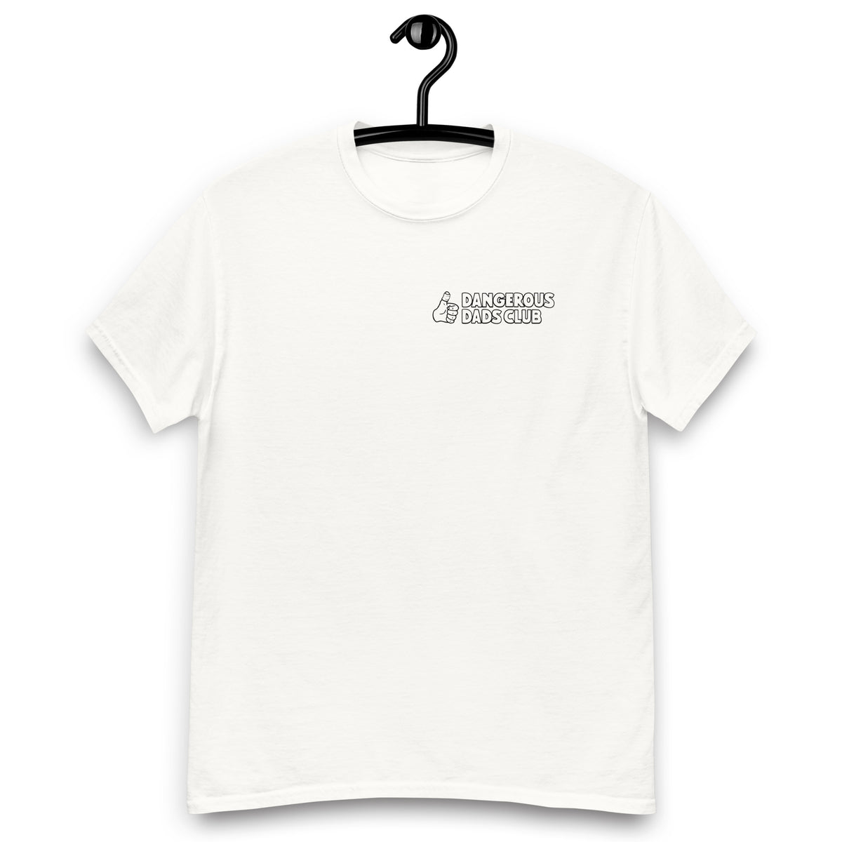 Dangerous Dads Club T-Shirt - Black outline logo