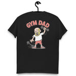 Gym Blond Hair Light Skin Tone No-Glasses Bald Beard Dad T-Shirt
