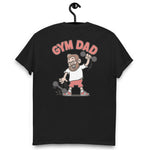 Gym Brown Hair Light Skin Tone Glasses Medium Beard Dad T-Shirt