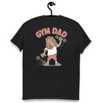 Gym Brown Hair Tan Skin Tone No-Glasses Long Moustache & Chin Beard Dad T-Shirt