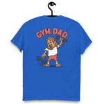 Gym Brown Hair Tan Skin Tone No-Glasses Long Moustache & Chin Beard Dad T-Shirt