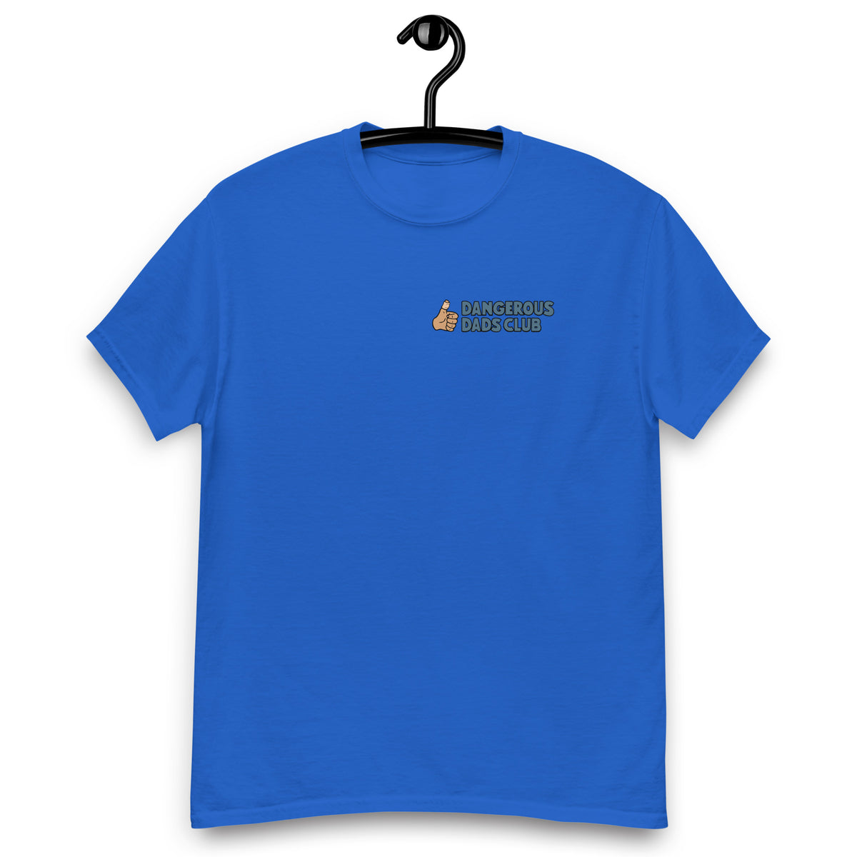 Mechanic Brown Hair Tan Skin Tone No-Glasses Beard Dad T-Shirt