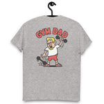 Gym Blond Hair Light Skin Tone Glasses Medium Moustache & Chin Beard Dad T-Shirt