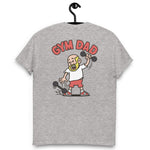 Gym Blond Hair Light Skin Tone No-Glasses Bald Beard Dad T-Shirt