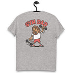 Gym Brown Hair Tan Skin Tone No-Glasses Long Moustache & Chin Beard Dad T-Shirt
