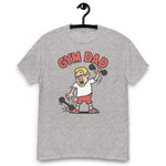 Gym Blond Hair Light Skin Tone Glasses Short Moustache & Chin Beard Dad T-Shirt