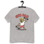 Gym Blond Hair Tan Skin Tone Glasses Short Beard Dad T-Shirt