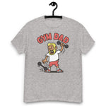 Gym Blond Hair Tan Skin Tone No-Glasses Medium Beard Dad T-Shirt