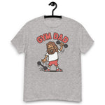 Gym Brown Hair Tan Skin Tone Glasses Long Beard Dad T-Shirt