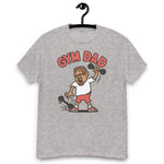 Gym Brown Hair Tan Skin Tone Glasses Short Moustache & Chin Beard Dad T-Shirt