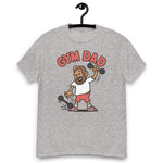 Gym Brown Hair Tan Skin Tone No-Glasses Medium Beard Dad T-Shirt