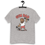 Gym Brown Hair Tan Skin Tone No-Glasses Short Beard Dad T-Shirt