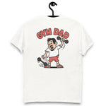 Gym Black Hair Light Skin Tone No-Glasses Medium Moustache & Chin Beard Dad T-Shirt