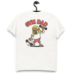Gym Blond Hair Tan Skin Tone Glasses Long Beard Dad T-Shirt