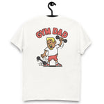 Gym Blond Hair Tan Skin Tone No-Glasses Medium Moustache & Chin Beard Dad T-Shirt