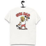 Gym Blond Hair Tan Skin Tone No-Glasses Short Beard Dad T-Shirt
