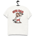 Gym Brown Hair Light Skin Tone No-Glasses Long Moustache & Chin Beard Dad T-Shirt