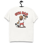 Gym Brown Hair Tan Skin Tone No-Glasses Bald Beard Dad T-Shirt