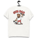 Gym Brown Hair Tan Skin Tone No-Glasses Medium Beard Dad T-Shirt