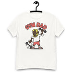Gym Blond Hair Dark Skin Tone No-Glasses Short Beard Dad T-Shirt