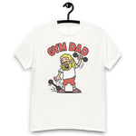 Gym Blond Hair Light Skin Tone Glasses Long Beard Dad T-Shirt