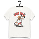 Gym Brown Hair Tan Skin Tone Glasses Bald Moustache & Chin Beard Dad T-Shirt