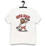 Gym Brown Hair Tan Skin Tone No-Glasses Long Beard Dad T-Shirt