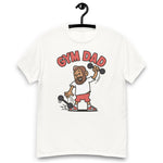 Gym Brown Hair Tan Skin Tone No-Glasses Medium Beard Dad T-Shirt