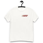 Gym Black Hair Light Skin Tone Glasses Bald Beard Dad T-Shirt