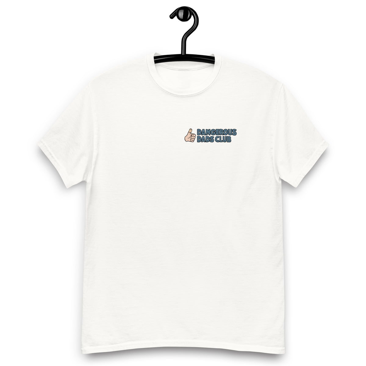 Mechanic Blond Hair Light Skin Tone No-Glasses Beard Dad T-Shirt