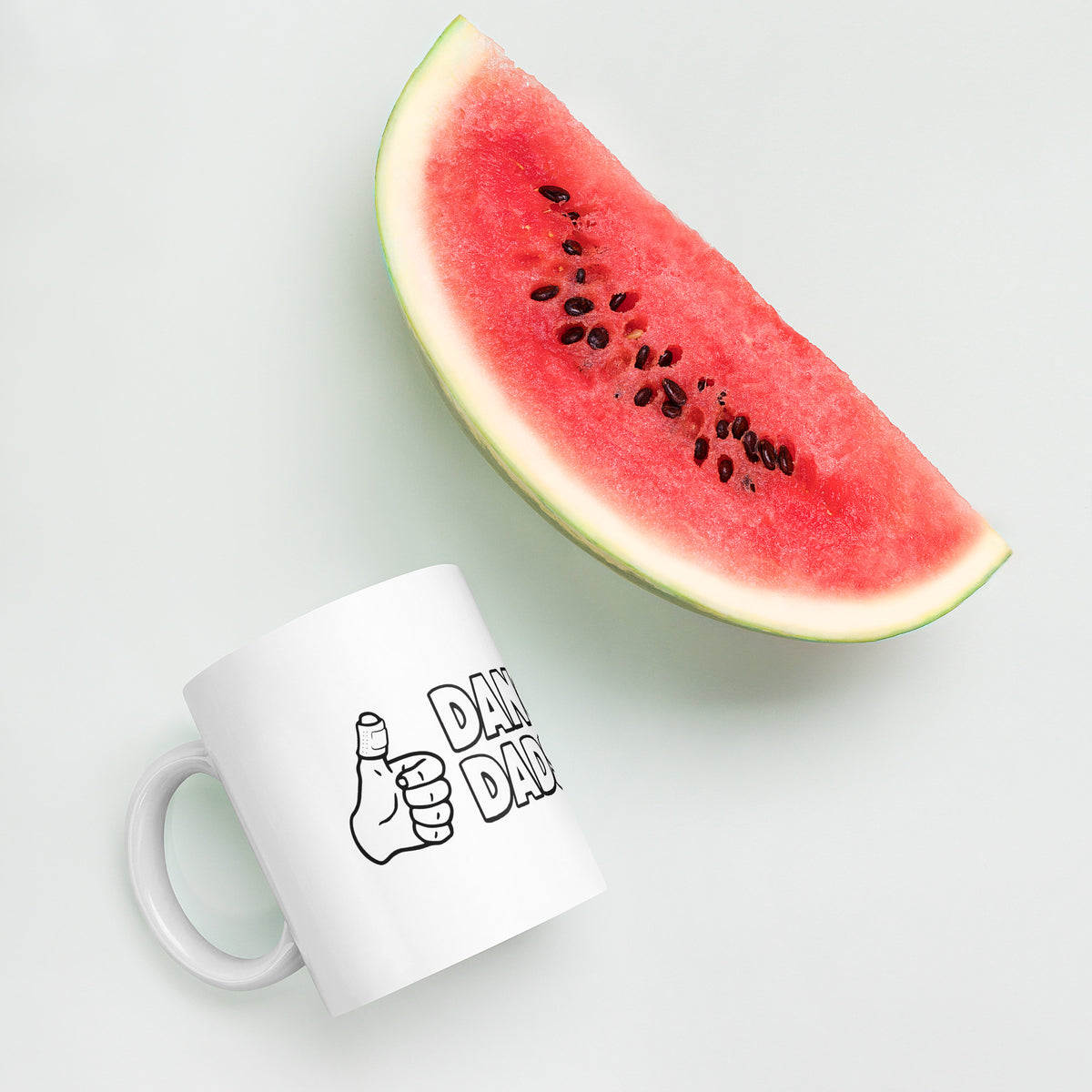 Dangerous Dads Club 11 oz White Glossy Mug – Perfect Gift for Bold Fathers