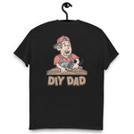 DIY Brown Hair Light Skin Tone No-Glasses Stubble Dad T-Shirt