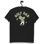 Golf Blond Hair Light Skin Tone Glasses Beard Dad T-Shirt