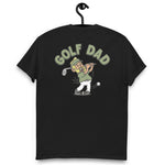 Golf Blond Hair Tan Skin Tone No-Glasses Beard Dad T-Shirt