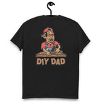 DIY Black Hair Tan Skin Tone Glasses Stubble Dad T-Shirt