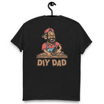 DIY Black Hair Tan Skin Tone Glasses Beard Dad T-Shirt