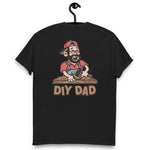 DIY Black Hair Light Skin Tone Glasses Beard Dad T-Shirt