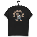 Gardening Blond Hair Dark Skin Tone No-Glasses Bald Moustache & Chin Beard Dad T-Shirt