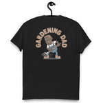 Gardening Brown Hair Dark Skin Tone Glasses Short Stubble Dad T-Shirt